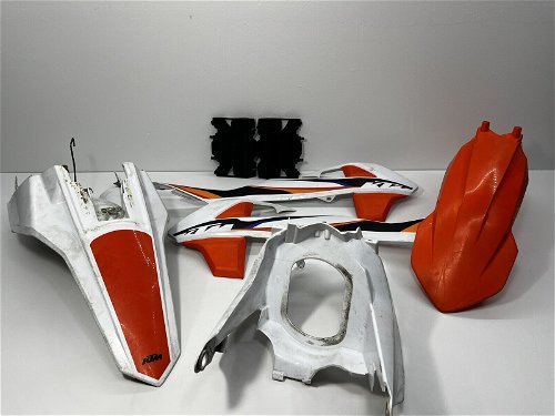 2022 KTM 65 SX Plastic Kit OEM Fenders Shrouds Side Panels Orange 2021 - 2023