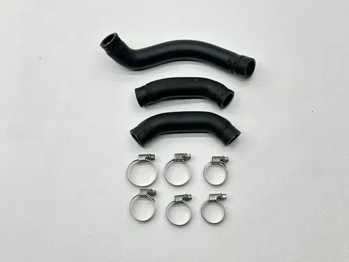 2018 KTM 450SXF Radiator Hoses Kit Cooling Pipes Clamps Lines Black Dirt Bike