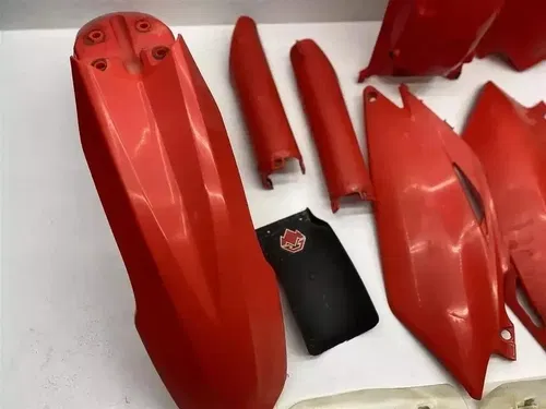 2011 Honda CRF450R Plastics Kit Shroud Fender Panel Guard Red Protector CRF 450R