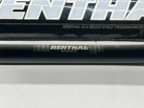 2014 Kawasaki KX250F Renthal Handlebars OEM 7/8 Inch Handle Bar Black Dirt Bike