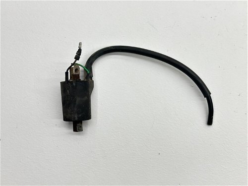 1987 Honda CR125R Ignition Coil OEM Spark Plug Wire Boot Black CR 125R CR 125