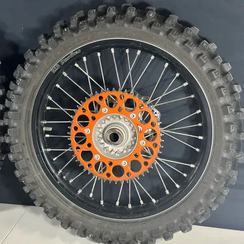 Ktm 19 Inch Black Rear Wheel Excel Did Husqvarna Sxf Gasgas MX Locker
