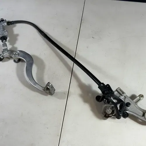2023 Honda Crf450r Rear Brake Assembly Caliper Master Cylinder Crf250r Crf 250 450 R Rs Rx Rwe 2021 2022 2018 2019 2020 2017