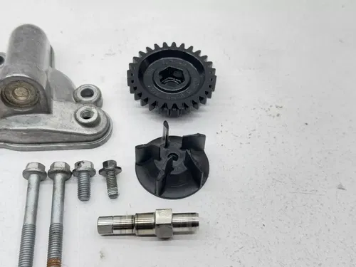 2014 KTM 65SX Water Pump Impeller Engine Housing Cover OEM Shaft Bolts 65 SX