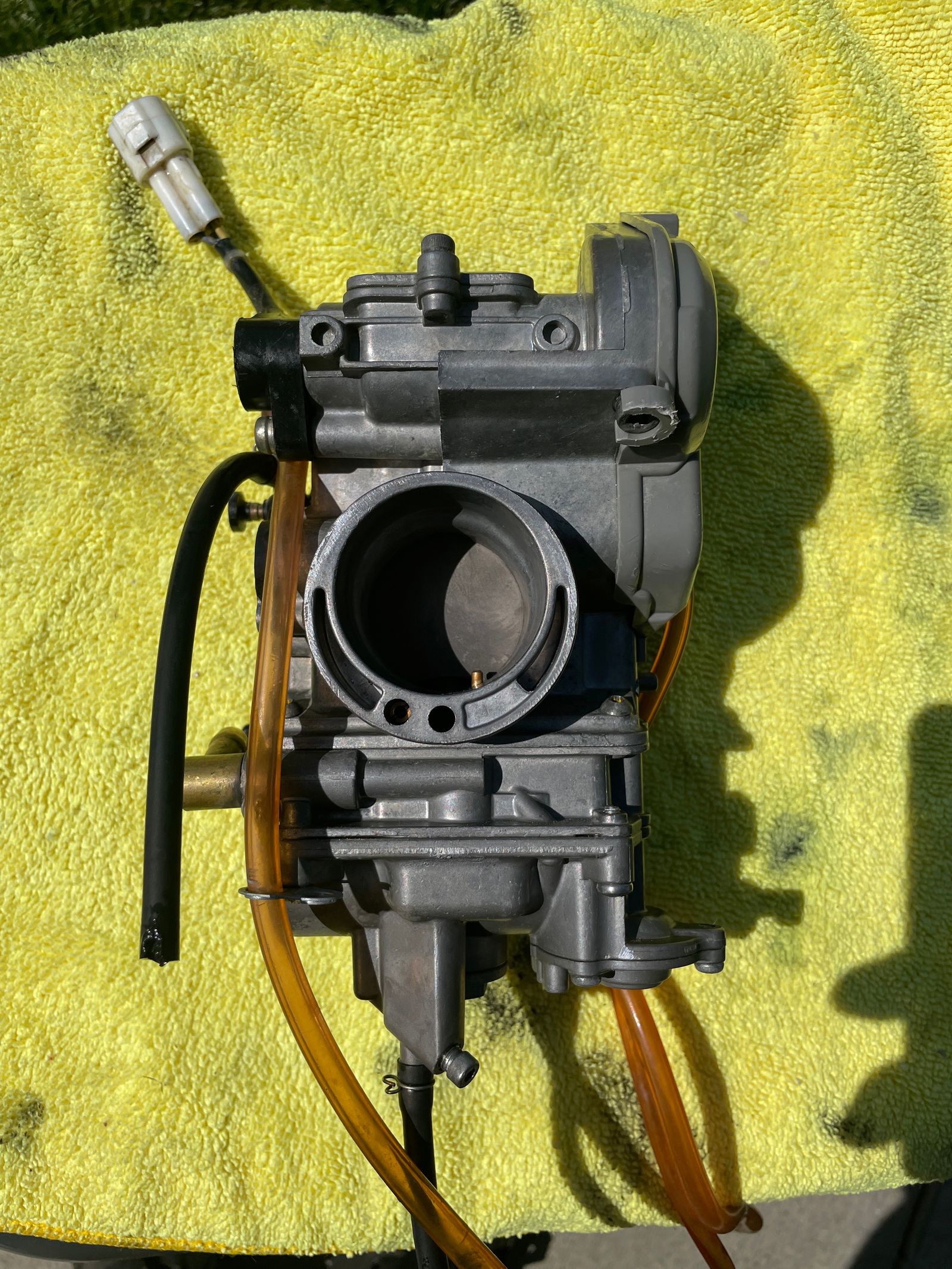 2009 kx250f carburetor outlet