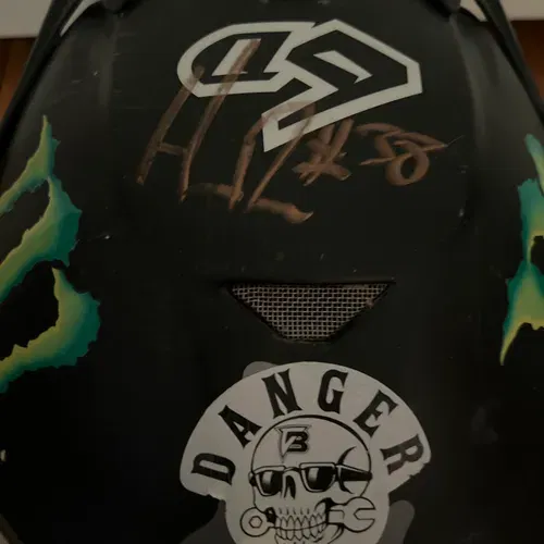 Signed Haiden Deegan Helmet