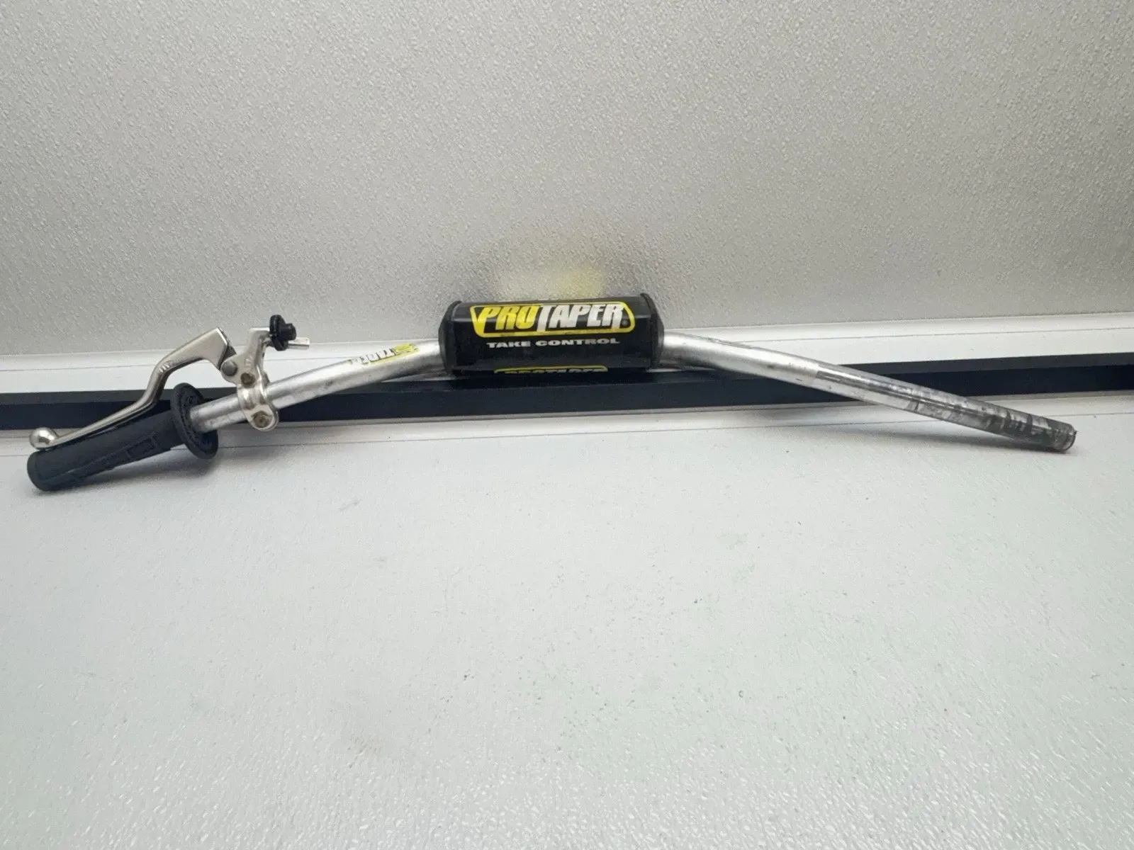 1  1/8 Bar Pro Taper Contour Handlebars With Bar Pad Clutch Lever Kx KTM Cr Yz