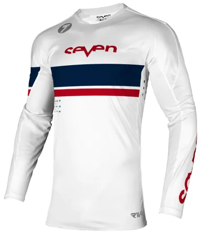  Seven Mx Adult RIVAL VANQUISH JERSEY - White
