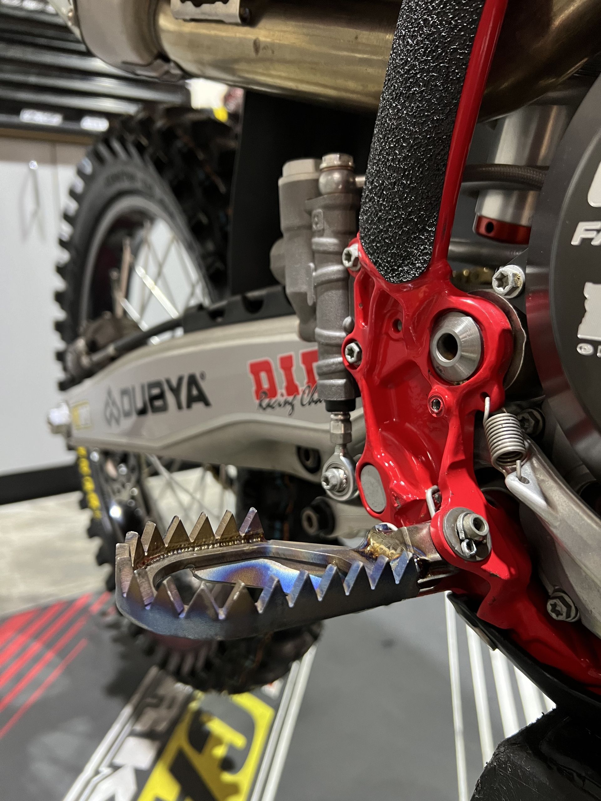 KTM SXF 250 / 350 / 450 2016 -22 Stainless Steel Foot Pegs