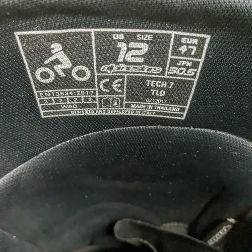 Alpinestars Troy Lee Designs Tech 7 Boots 