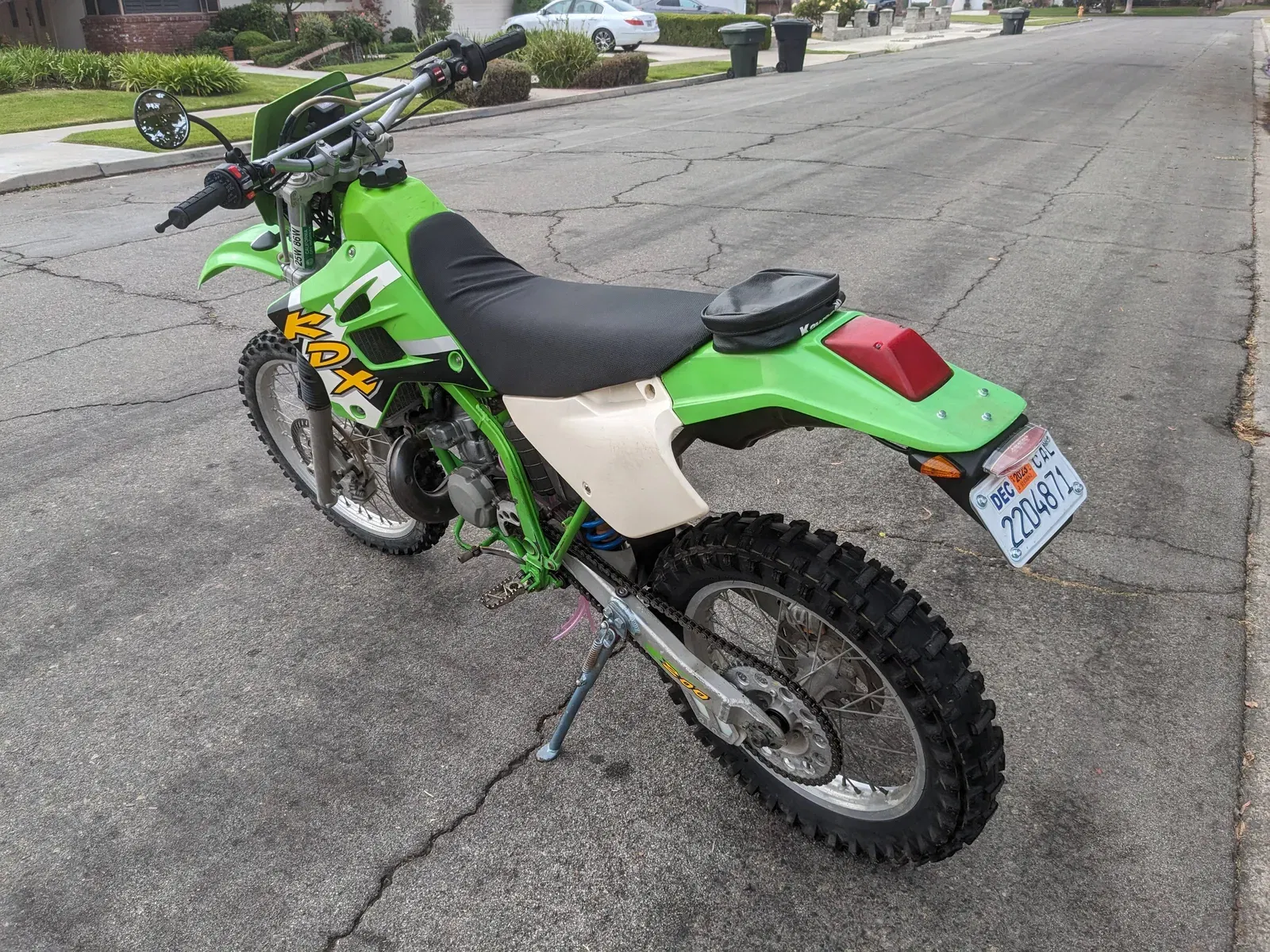 2000 Kawasaki KDX200 California Street Legal