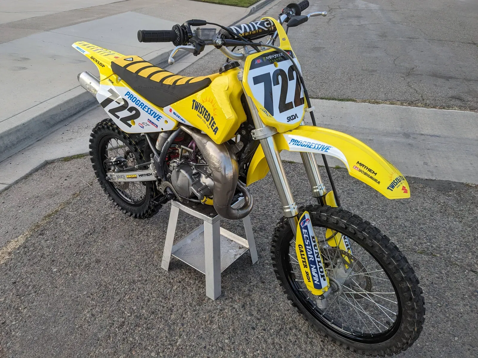 Suzuki rm best sale 85 big wheel