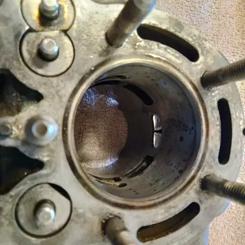 1991 Kawasaki Kx125 Engine Cylinder with Working KIPS Power 