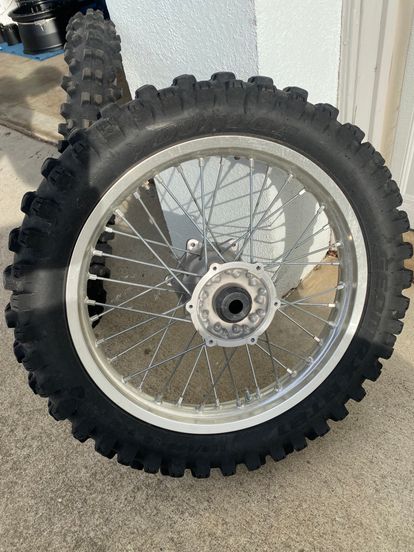 Yz250fx Takeoff Wheels And Tired