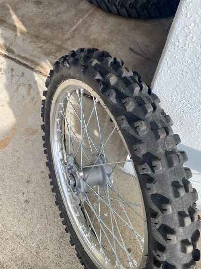 Yz250fx Takeoff Wheels And Tired