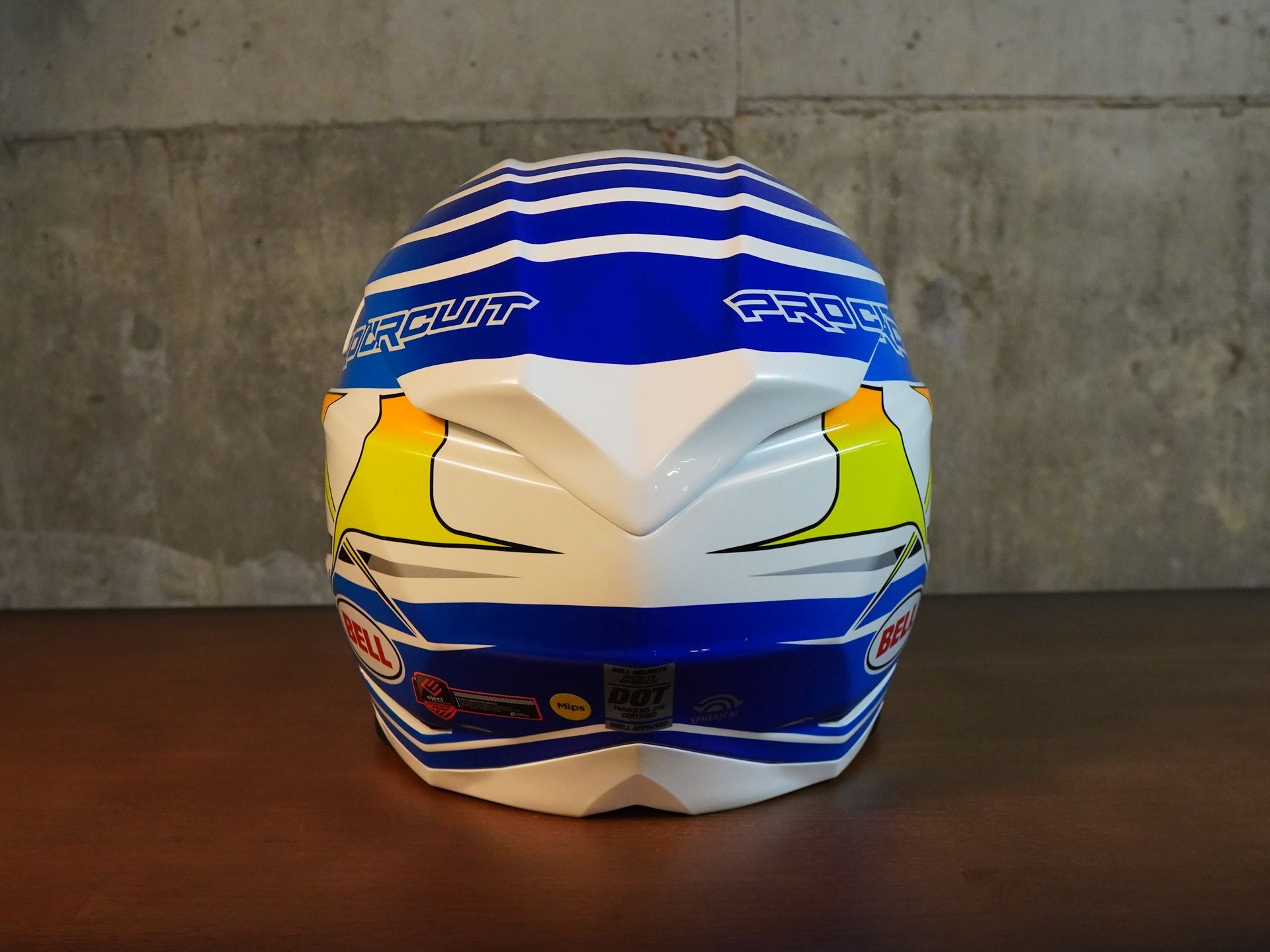 Bell Moto-10 Spherical Pro Circuit Replica 25 Gloss Blue/White