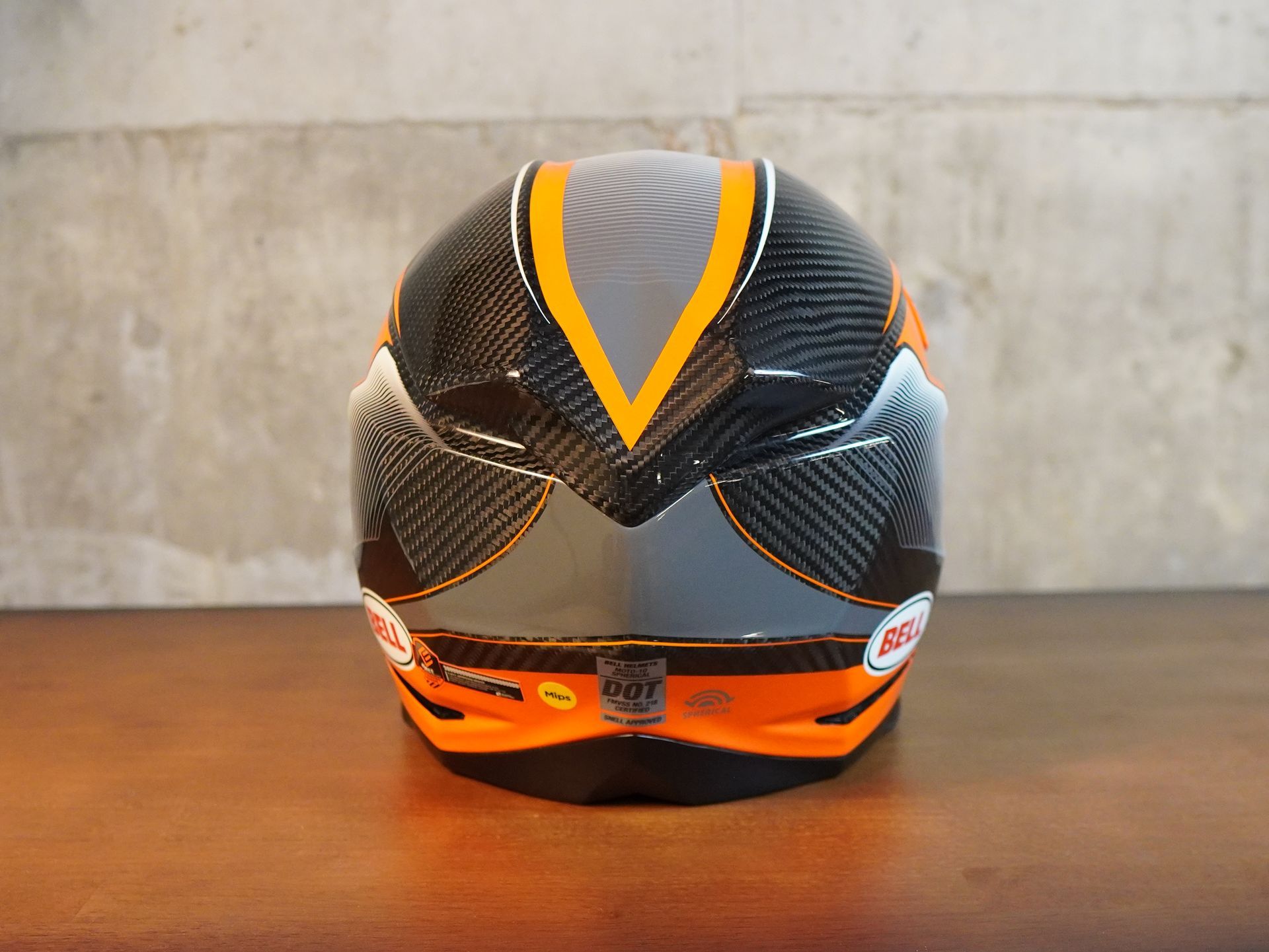 Bell Moto-10 Spherical Evade Helmet 0R/BK