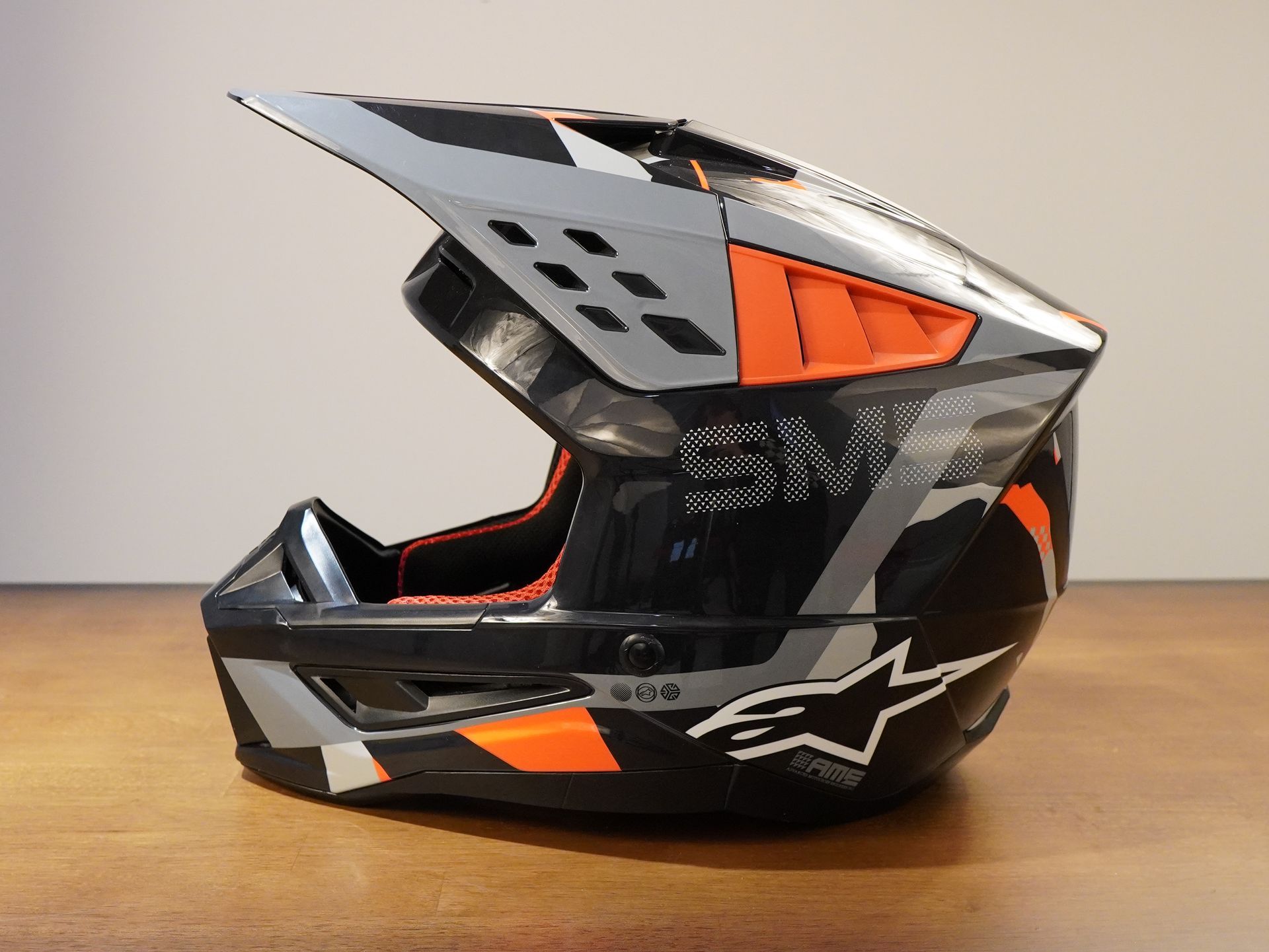 ASTARS HELMET ROVER GY/RD/GY XXL