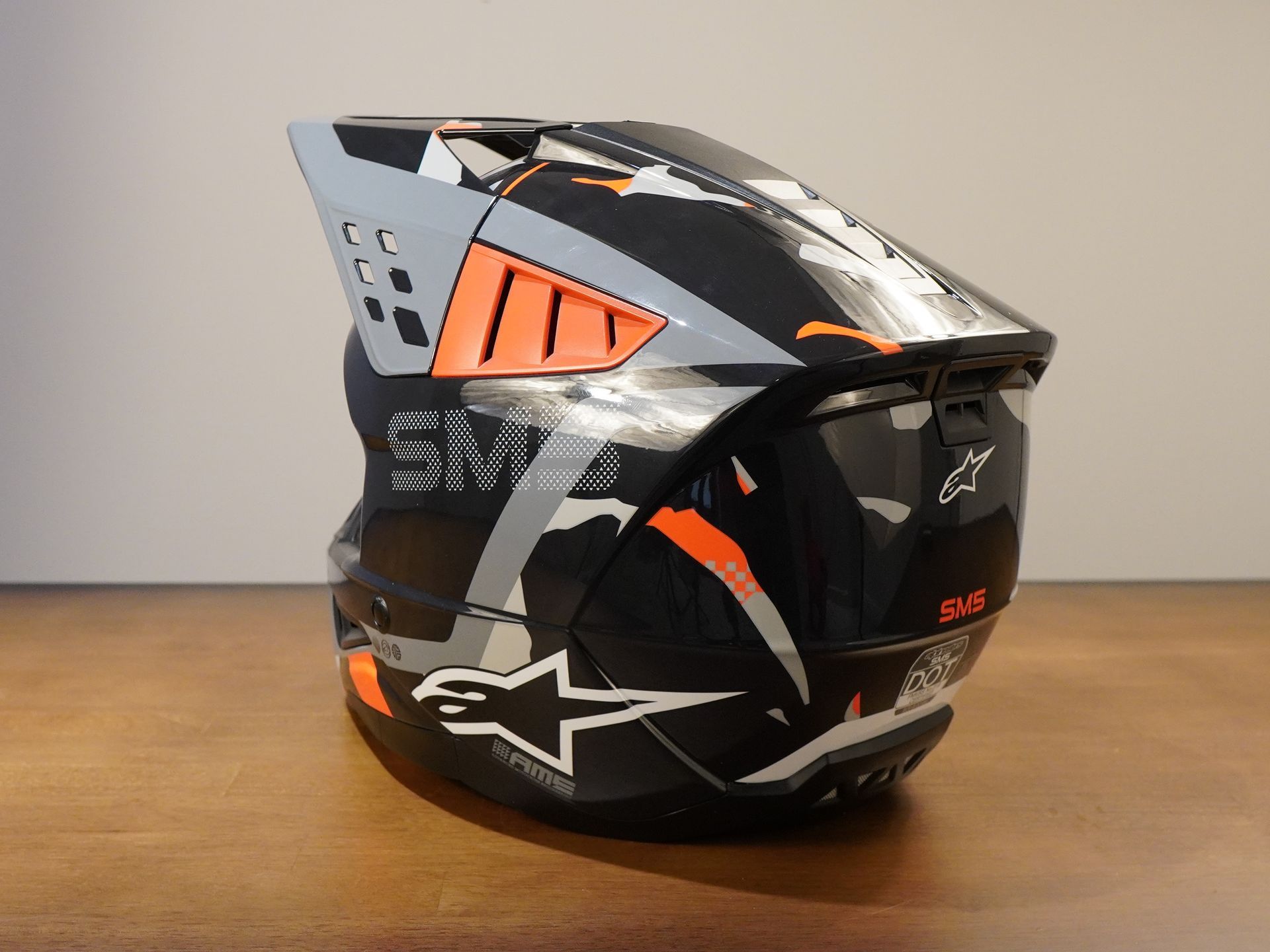 ASTARS HELMET ROVER GY/RD/GY XXL