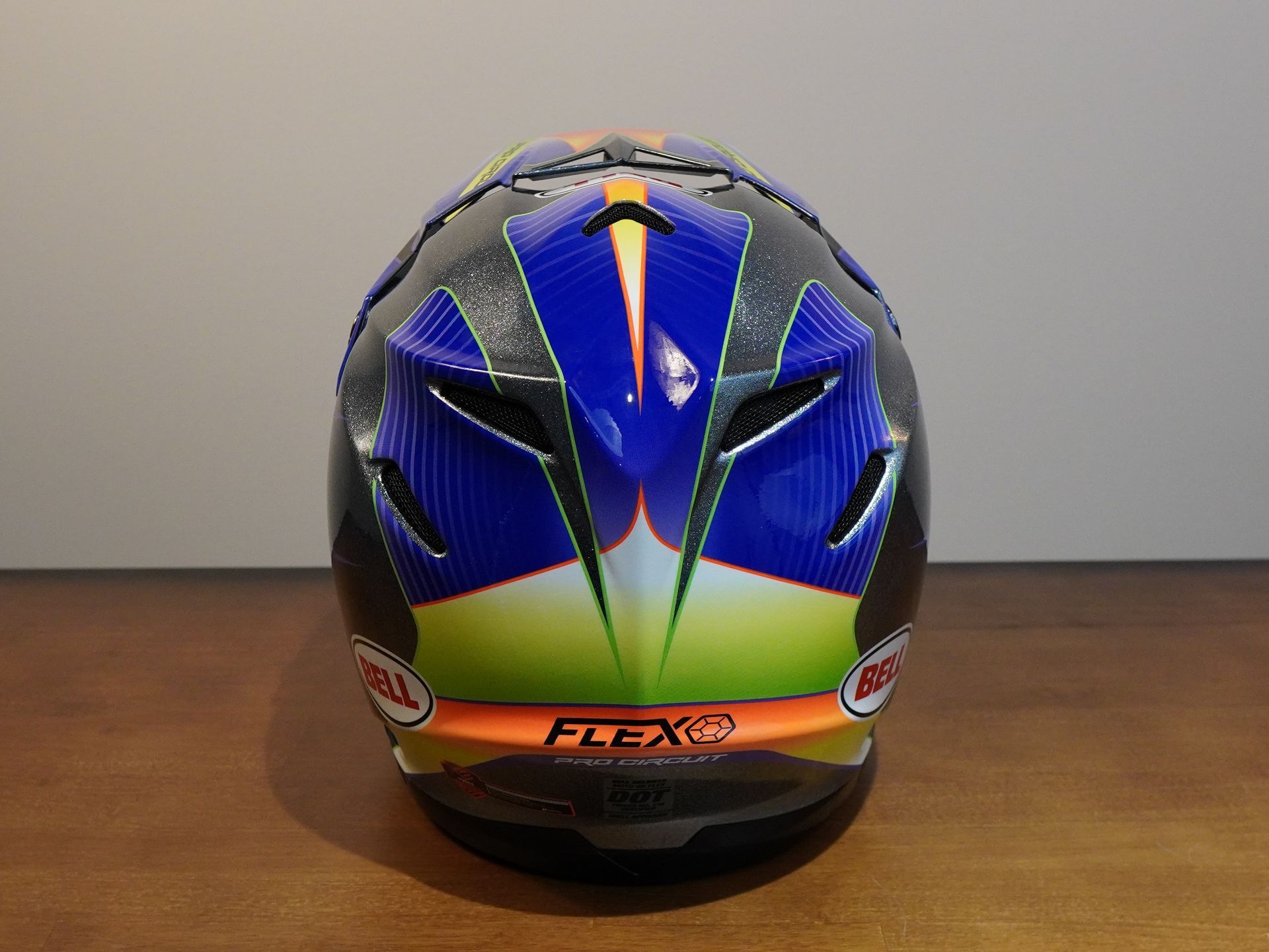Bell Moto-9S Flex PC23 Helmet Gloss Silver/Metallic Flake