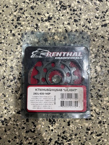 Renthal Front Sprocket Ultralight