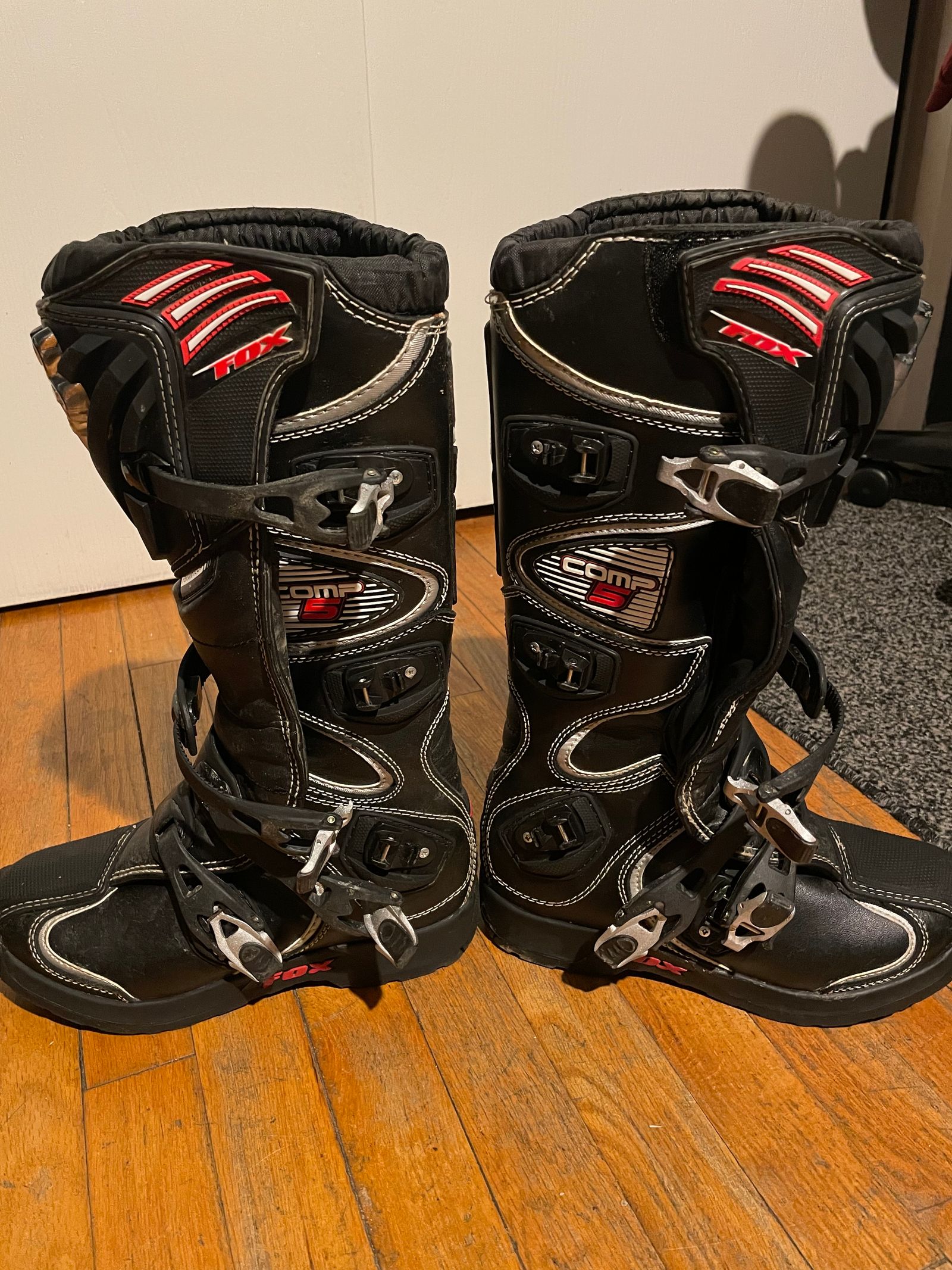 Fox comp 5 boots size M8