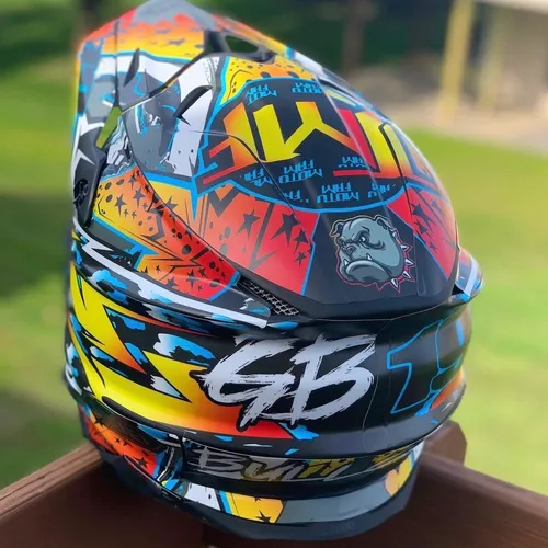 Worn 1x Shoei Vfx-Evo