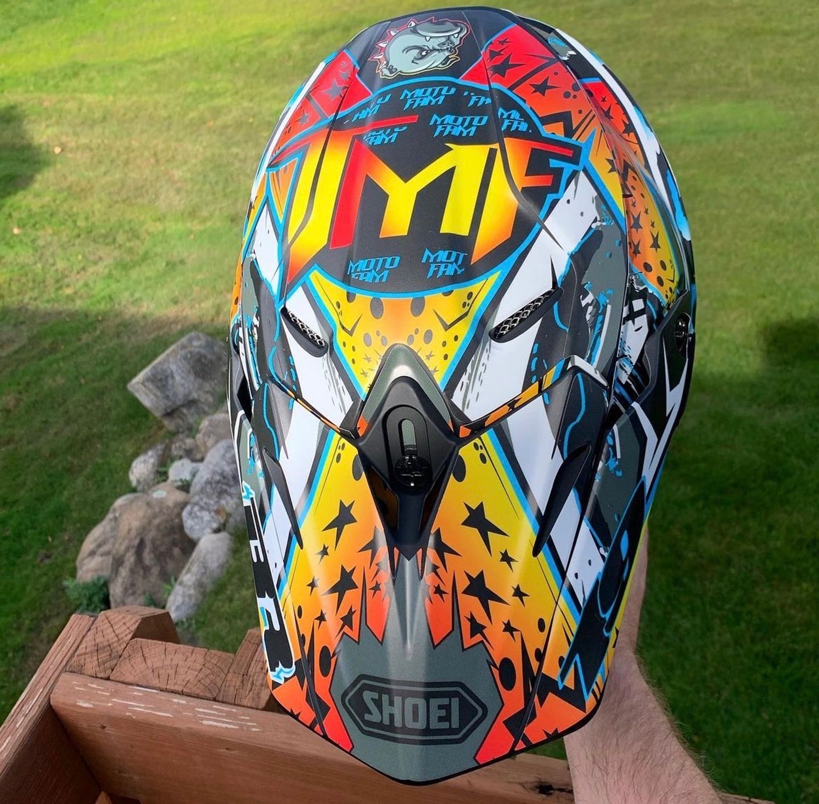 Worn 1x Shoei Vfx-Evo
