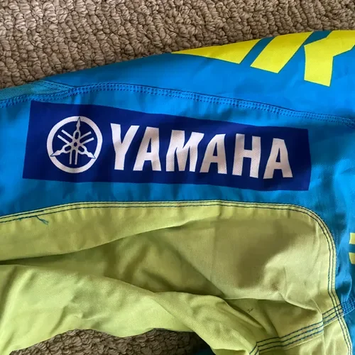 Thor Star Yamaha Factory Printed Yamaha Patch Pants-Size 30
