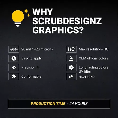 RM250 graphics SCRUB Suzuki decals kit 1996 1997 1998 RM 250