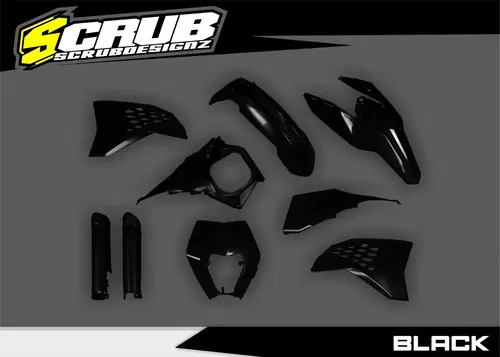 Plastics + Graphics applied KTM EXC EXC-F 2008 2009 2010 2011 XC-W XCF-W