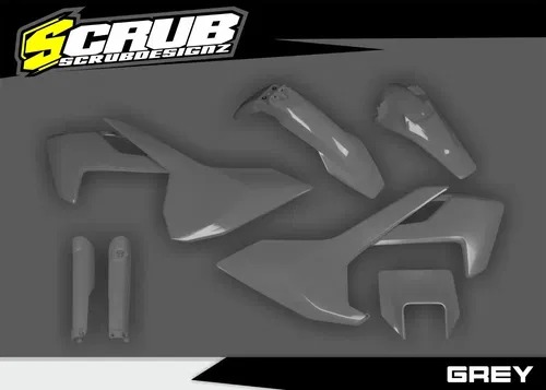 Plastics + Graphics Husqvarna TE FE 2017 2018 2019 Matte Grip