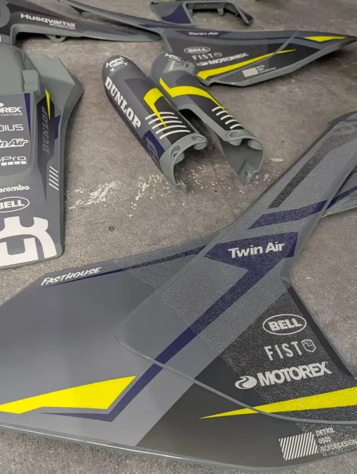 Plastics + Graphics Husqvarna TE FE 2017 2018 2019 Matte Grip