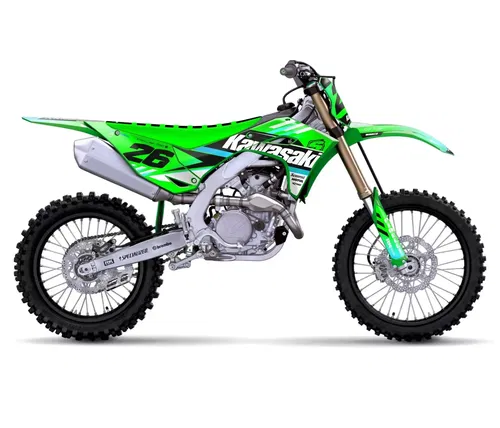 Kawasaki KX450 2024 2025 KX250 2025 Graphics Decals Stickers SCRUB