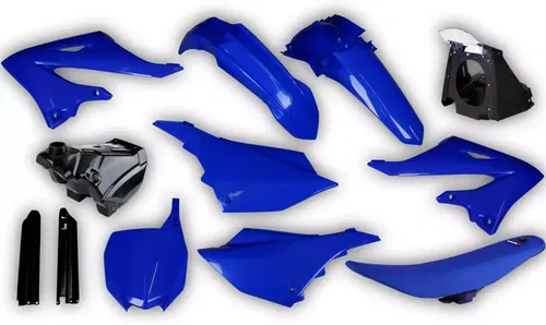 Yamaha YZ125 YZ250 2002-2004 Polisport Restyle Plastics Airbox Seat Fuel tank