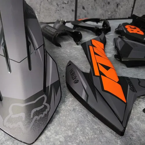 Plastics + Graphics KTM 2020 2021 2022 2023 XC-W XCF-W EXC EXC-F decals stickers