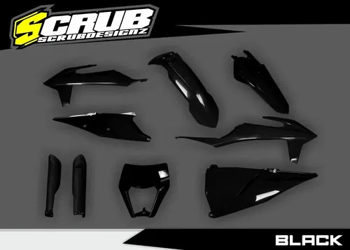 Plastics + Graphics KTM 2020 2021 2022 2023 XC-W XCF-W EXC EXC-F decals stickers