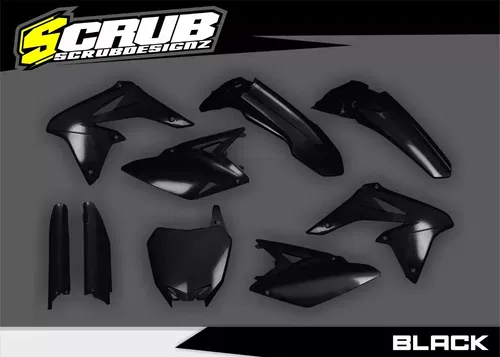 Plastics + Graphics Suzuki RMZ 450 2008-2017 decals applied