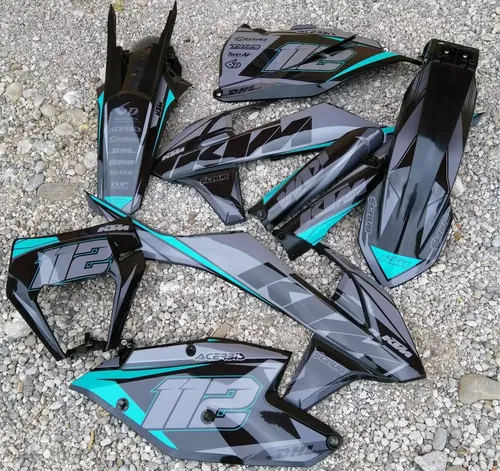 Plastics + Graphics KTM 2017 2018 2019 XC-W XCF-W EXC EXC-F - Race Number