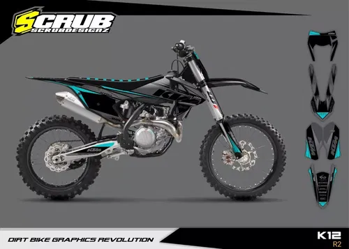 Plastics + Graphics KTM 2017 2018 2019 XC-W XCF-W EXC EXC-F - Race Number