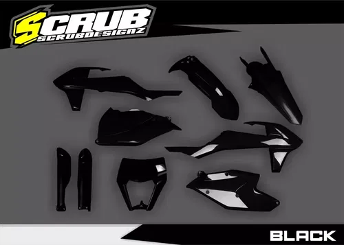 Plastics + Graphics KTM 2017 2018 2019 XC-W XCF-W EXC EXC-F - Race Number