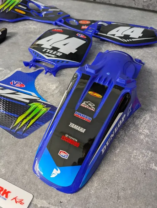 Plastics + Graphics Yamaha YZ 80 1993-2001 Restyle | Custom race number