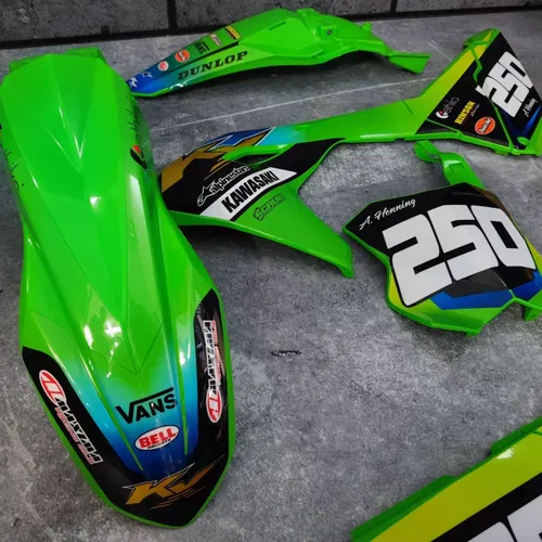 Plastics + Graphics Kawasaki KX450 2024-2025 KX250 2025 KXF  KX450X