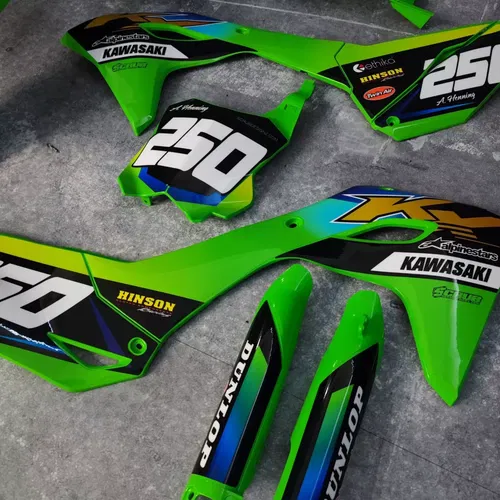 Plastics + Graphics Kawasaki KX450 2024-2025 KX250 2025 KXF  KX450X
