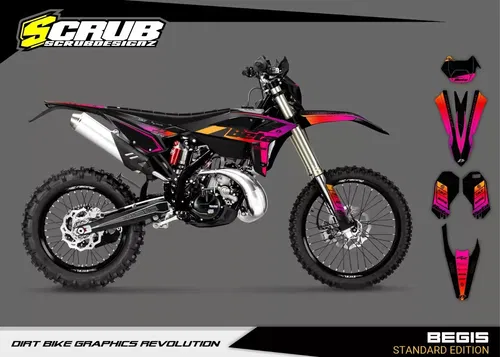 Plastics + Graphics applied Beta RR Polisport Restyle 2019