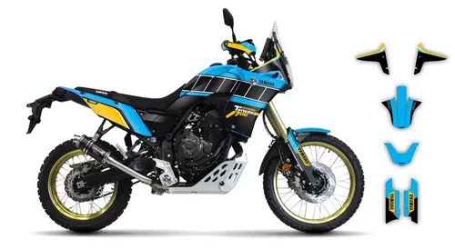 Yamaha Ténéré 700 2019 2020 2021 2022 2023 2024 2025 Graphics decals stickers