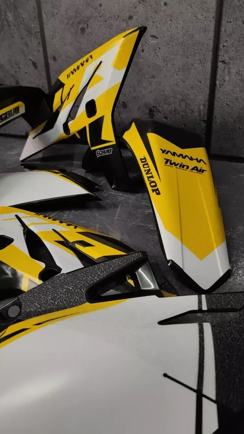 Plastics + Graphics Yamaha WR450F 2012 2013 2014 2015 Grip