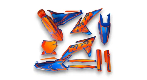 Plastics + Graphics KTM 2023 2024 2025 XC XC-F SX SX-F Orange Blue