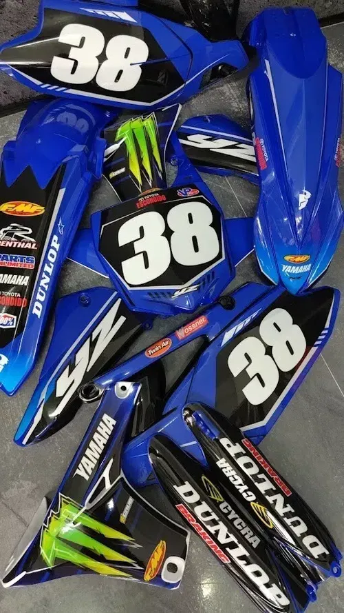 Plastics + Graphics Yamaha YZ450F 2010 2011 2012 2013