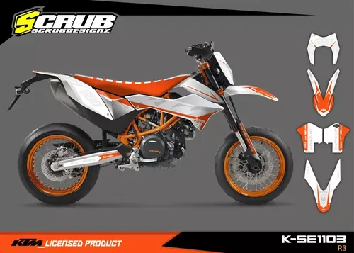 KTM SMC-R 690 2012 2013 2014 2015 2016 2017 2018 Supermoto Graphics decals